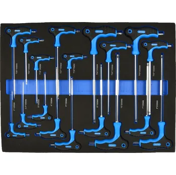 Klíč Modul - sada klíčů typu T, Torx, imbus s kuličkou, 13 ks - GEKO