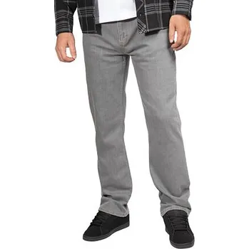 Pánské džíny Meatfly pánské rifle Justyn Reborn Grey | Šedá | Velikost 33 | 100% bavlna