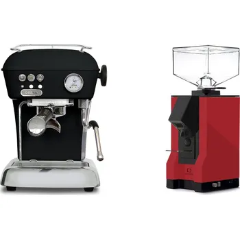 Kávovar Ascaso Dream ONE, Dark Black + Eureka Mignon Silenzio, BL…