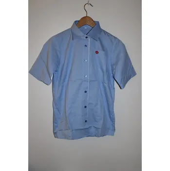 Dámská košile Dámská košile XENA krátký rukáv - modrá Velikost: 38