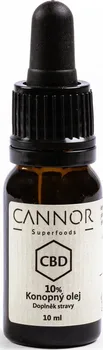 CBD Cannor CBD konopný olej 10 % 10 ml