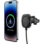 SWISSTEN Magnetický držák Swissten Magstick do ventilátoru s bezdrátovým dobíjením 15W/7,5W a s MagSafe