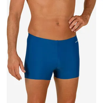 Pánské plavky DECATHLON Pánské boxerkové plavky 100 Basic 42 MODRÁ