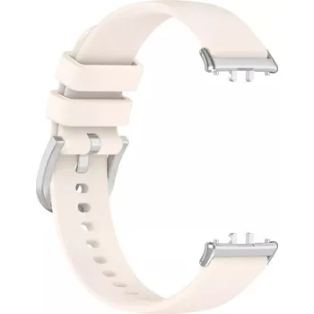 Příslušenství k chytrým hodinkám Silikonový Pásek Na Samsung Galaxy Fit3 Barva: Béžová