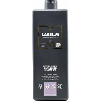 Vlasová regenerace Label.m Royal Yuzu Anti-Frizz Shampoo 1000 ml