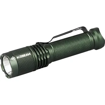 Svítilna AceBeam TAC AA, 1000 lm, green – Taktická LED svítilna, zelená