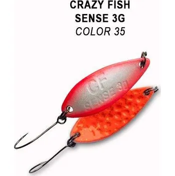 Umělá nástraha Plandavka Crazy Fish Sense 32mm 3g color 35