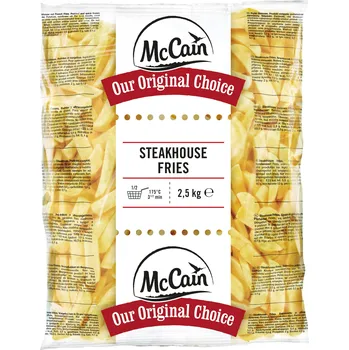 McCain Steakhouse Fries 2,5 kg
