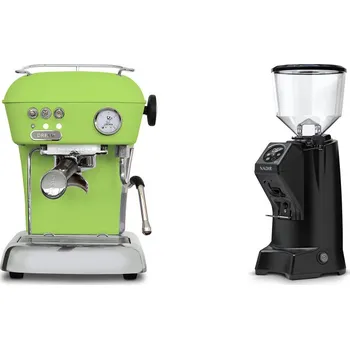 Kávovar Ascaso Dream ONE, Fresh Pistachio + Eureka Nadir 65 Touch, black