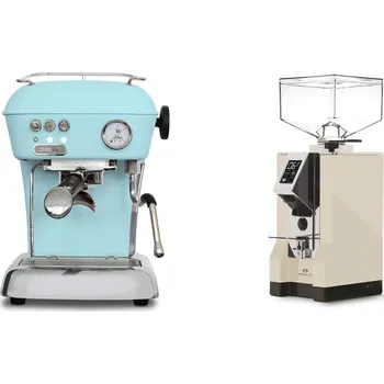 Kávovar Ascaso Dream ONE, Kid Blue + Eureka Mignon Specialita, CR cream