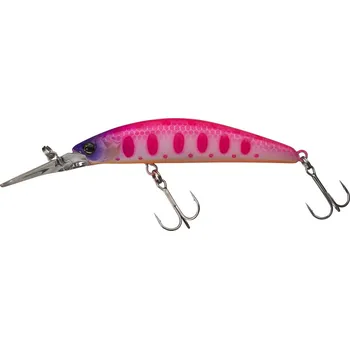 Nástraha Wobler ILLEX Tricoroll GT 72mm DR-F Pink Pearl Yamame
