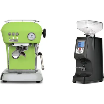 Kávovar Ascaso Dream ONE, Fresh Pistachio + Eureka Atom 60, black