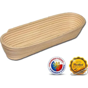 chlebník X-ošatka ovál 1,25kg 70477/I