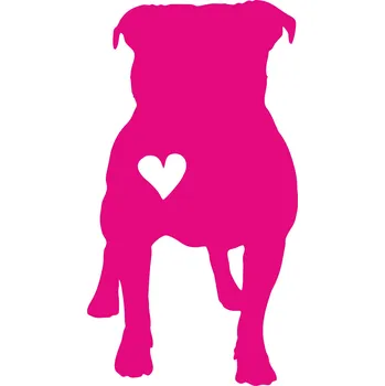 Samolepící dekorace ON-DESIGN Samolepka PITBULL Barva: purpurová