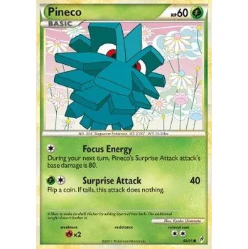 Sběratelská karetní hra Pokémon CL 068/095 Pineco - Call of Legends Stav: Excellent, Verze: NORMAL