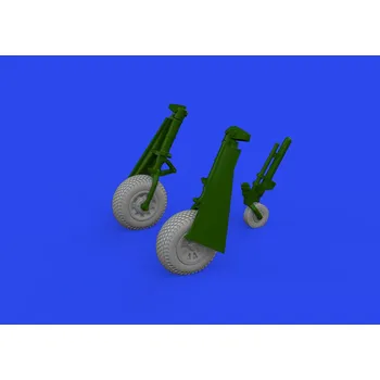 Plastikový model BRASSIN 1/72 P-51D wheels cross tread (EDU)