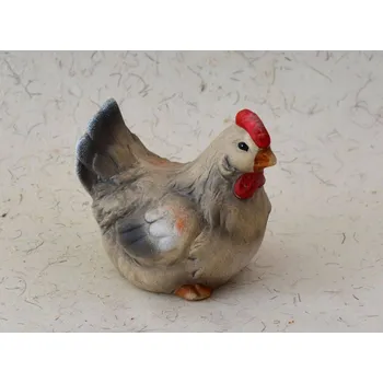 Silikonová forma - Slepička hnědá 72 x 107 x 100 mm