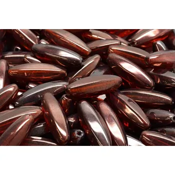 Dětské navlékací korálky Korálky oliva č.1953 (19x7mm)