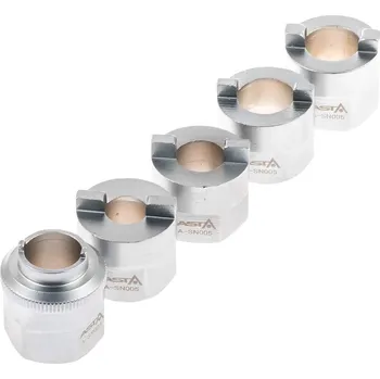 Nářadí pro automobil Hlavice na montáž a demontáž vrchní matice tlumiče, sada 5 ks - ASTA