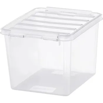 Úložný box box úložný 3,0l CLASSIC bílé klipy 21x17x15