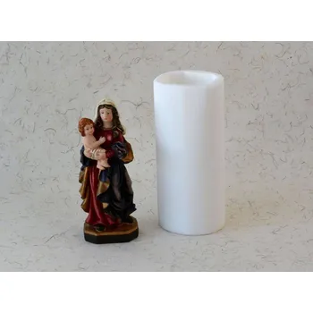 Silikonová forma - Panna Marie III - 60 x 55 x 160 mm