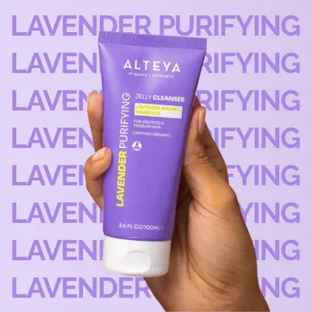 Čistící gel Levandulový čistící gel na problematickou pleť Alteya Organics 100ml