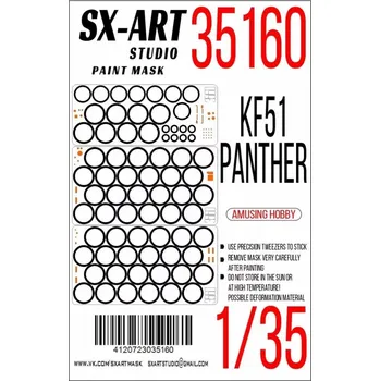Plastikový model 1/35 Paint mask KF51 Panther (AMUS.H.)