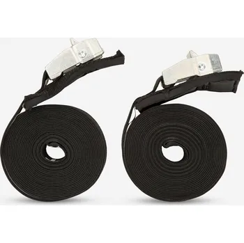 DECATHLON Transportní popruhy na kajak/paddleboard/surf/windsurf ČERNÁ