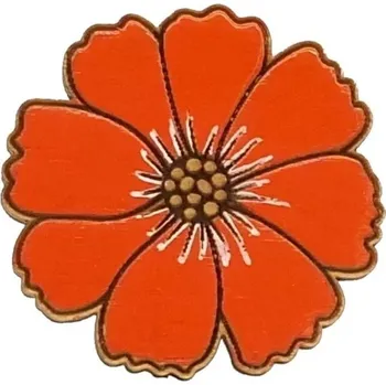 Brož Studio NET s.r.o. Brož dřevěná - luční květ