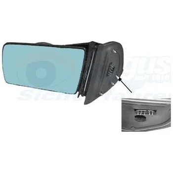 Auto zrcátko Vnější zpětné zrcátko VAN WEZEL 3030857