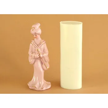 Silikonová forma - Gejša prům. 70 x 195 mm