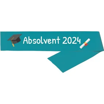 Party dekorace Šerpa s potiskem Absolvent šerpa