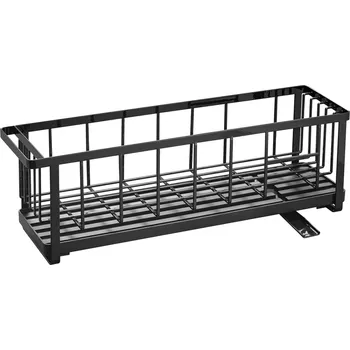 Odkapávač na nádobí Černý kovový odkapávač Yamazaki Tower 57,5 x 16 cm