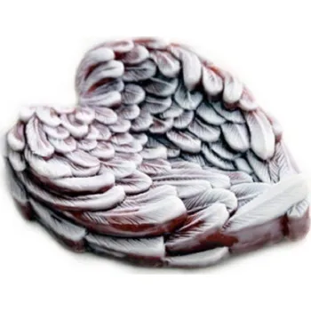 Silikonová forma - Andělská křídla 2 - 80 x 92 x 20 mm