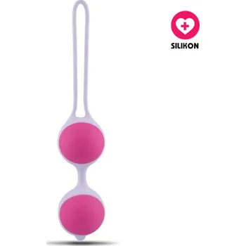 VšeNaSex.cz Silikonové venušiny kuličky Trainer Balls 2 míčky