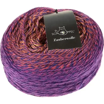 Příze Schoppel Wolle Zauberwolle 1536 Fuchsienbeet (Merino příze Zauberwolle 1536 A Bed of Fuchsia)