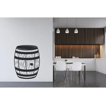 Samolepící dekorace Lepy.cz Samolepka na zeď Sud Velikost (šířka x výška): 60x80cm, Barevná varianta: Krémová