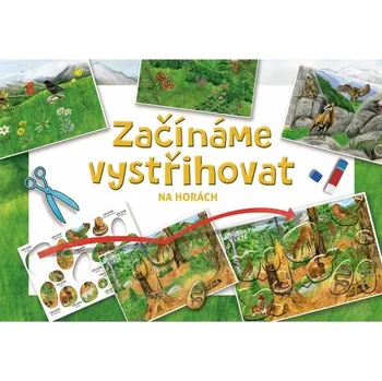 omalovánky Začínáme vystřihovat - NA HORÁCH