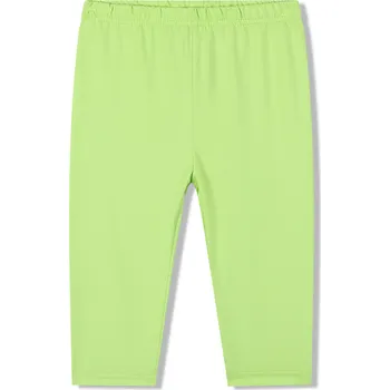 Dívčí legíny Dívčí 3/4 legíny - KUGO FL1203, zelinkavá Barva: Zelinkavá, Velikost: 164