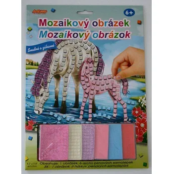 Mozaiková sada Mozaikový obrázek 3D N - Hnědý kůň