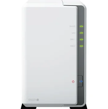 Synology DS223j DiskStation (4C/RealtekRTD1619B/1,7GHz/1GBRAM/2xSATA/2xUSB3.2/1xGbE)