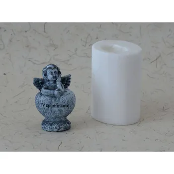 Silikonová forma - Srdíčko 1 - Vzpomínáme 44 x 23 x 70 mm