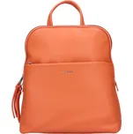 Módní dámský batůžek David Jones Matila - oranžovo-hnědá