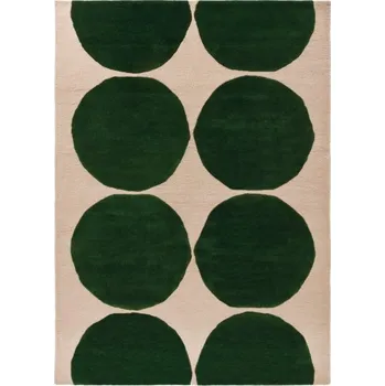 Koberec Designový vlněný koberec Marimekko Isot Kivet zelený 132507 Brink & Campman Varianta: 140x200