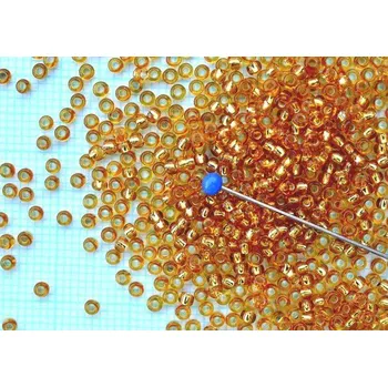 Dětské navlékací korálky Rokail perličky 50g odstín ž17070-10 - 2,3 mm