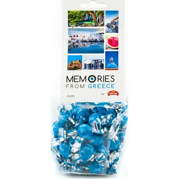 Bonbon Oscar (Memories From Greece) křišťálové kuličky s příchutí Ouzo 200g
