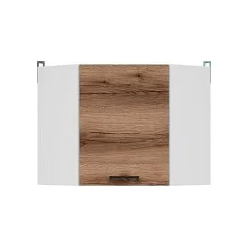 Kuchyňská linka Junona Line GNWU/57-LP bílá/dub delano tmavý