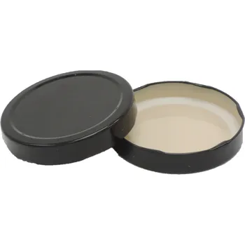 Víčko na zavařovací sklenici Zavařovací víčko DEEP VYSOKÉ ČERNÉ TO 82 (paster do 105°C) Počet kusů v balení: 1