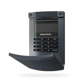 JA-154E-AN Bezdrátový přístupový modul s displejem, klávesnicí a RFID - antracitová