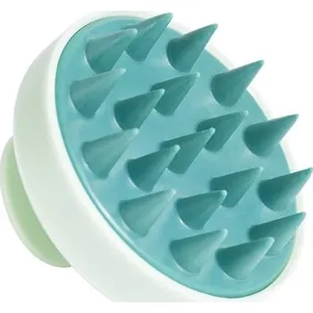 Masážní přístroj Silikonový masážní hřeben pro mytí vlasů a masáž hlavy - Dvojitá zelená